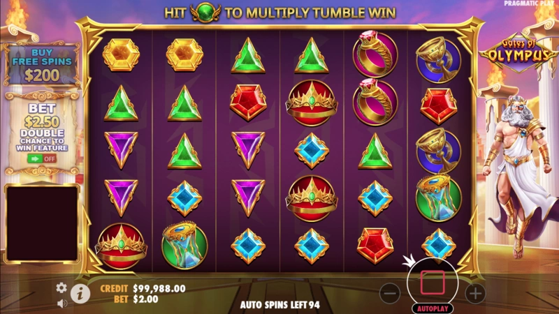 Gates of Olympus slots demo